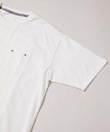 AIVER　シルケット天竺リベットパッチTEE