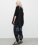AIVER　シルケット天竺リベットパッチTEE