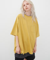 AIVER　シルケット天竺リベットパッチTEE