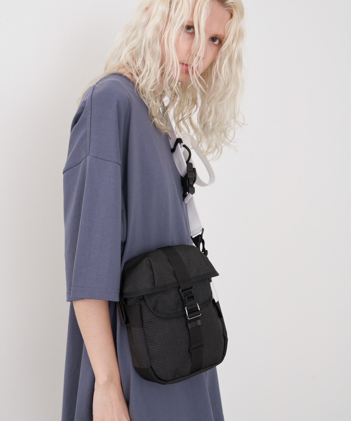 【美品】BAGJACK HNTR BAG BK メッセンジャーバッグ bagjack | 〈別注〉コブラバックル メッセンジャーバッグ KINKY