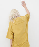 AIVER　シルケット天竺リベットパッチTEE