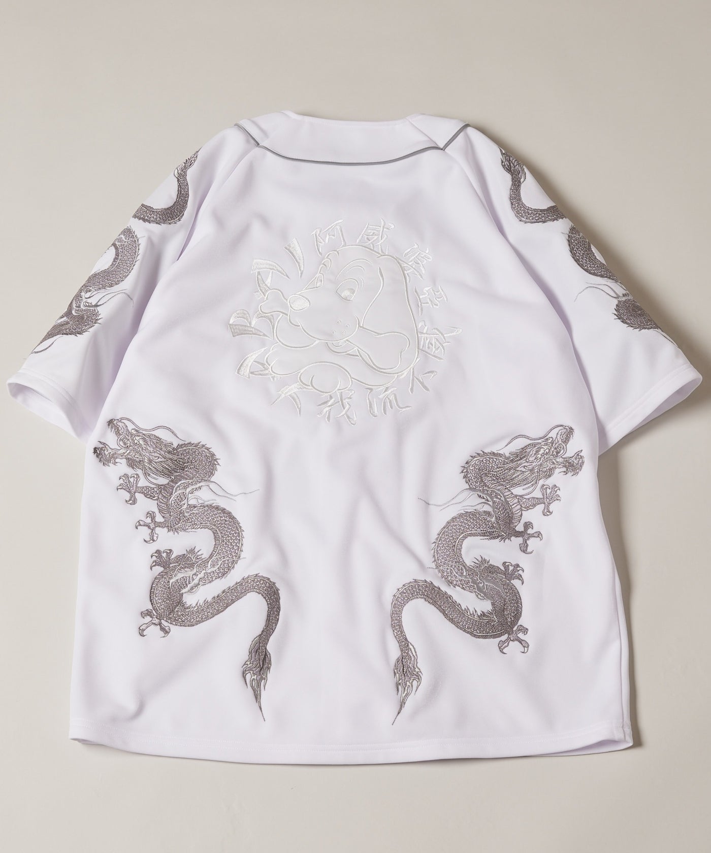 GALFY×AIVER YABAIベースボールシャツ