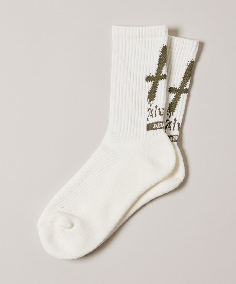 AIVER　Aロゴソックス　MADE IN JAPAN