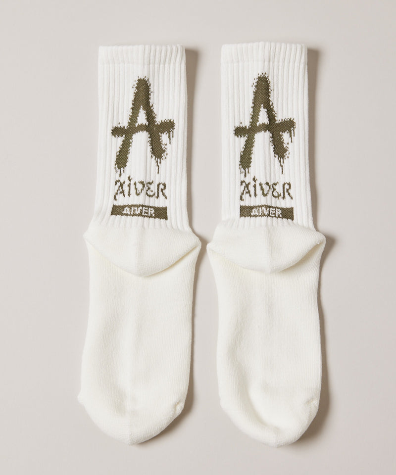 AIVER　Aロゴソックス　MADE IN JAPAN